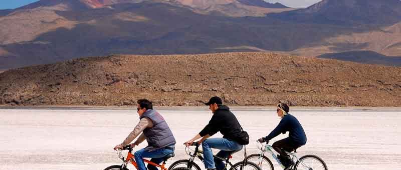 Tour Salar de Uyuni en Bicicleta 1 día desde Uyuni